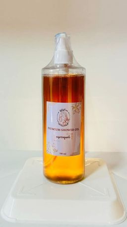 မြကြည်သာ_Sandalwood Shower Gel Collection 