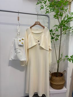 超方便的假两件卫衣裙【一次解决搭配烦恼】