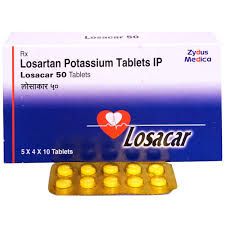 Losacar 50mg Tab 10*10s