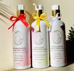 မြကြည်သာ_Sandalwood Body Lotion Collection 