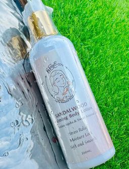 မြကြည်သာ_Sandalwood Body Lotion Collection 
