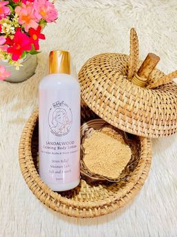 မြကြည်သာ_Sandalwood Body Lotion Collection 