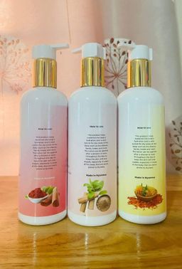 မြကြည်သာ_Sandalwood Body Lotion Collection 