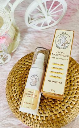 မြကြည်သာ_Sandalwood Face Moisturizer 