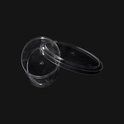 Oval Mini Plastic Box