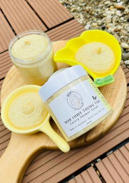 မြကြည်သာ_Sandalwood Scrub Collection#