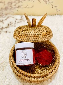မြကြည်သာ_Sandalwood Scrub Collection#