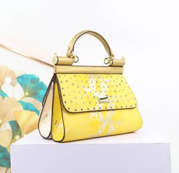 HANDBAG DOLCE & GABBANA CROC PATTERN 