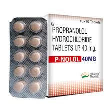 Propranolol 40mg 10x10 Tab (India)
