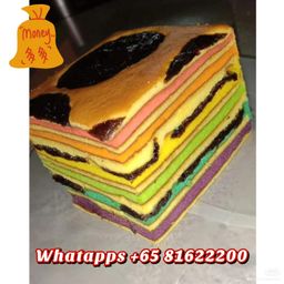 正宗印尼BATAM千层糕 Batam Authentic Layer Cake (1~1.2kg, 20cmX20cm)