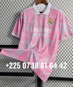 Maillot rose du réal 