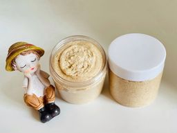 မြကြည်သာ_Sandalwood Scrub Collection#