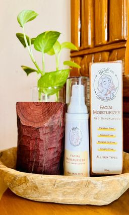 မြကြည်သာ_Sandalwood Face Moisturizer 