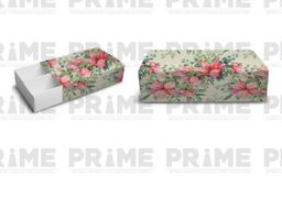 Vintage Lily Macaron Box for 10