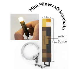 Mini Minecraft Keychain