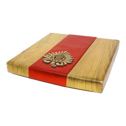 Red Brown Square Hardpaper Dry Fruit Box