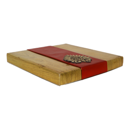 Red Brown Square Hardpaper Dry Fruit Box