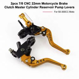 Handle levers aluminum cnc with master cylinder brake