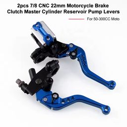 Handle levers aluminum cnc with master cylinder brake