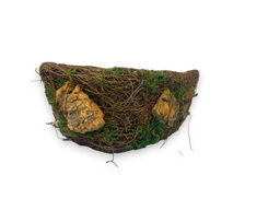 Brown Grass Rectangular Basket Large