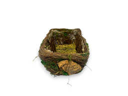 Brown Grass Rectangular Basket Large