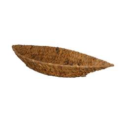 Brown Boat Shape Canoe Basket 74 X 25 X 11