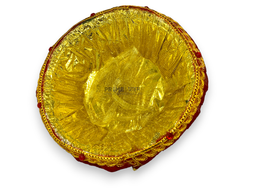 Golden Shagun Round Plastic Basket 28x28x9