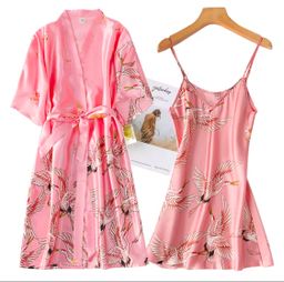 2 PCS NIGHT DRESS RAYON