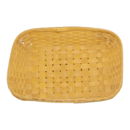 Rectangular Basic Bamboo Basket 30x20x7