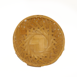 Round Bamboo Basket 14.5x 14.5x 5