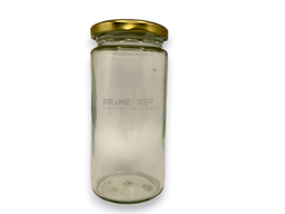 Round Ferns Glass Jar 63mm Lug 382ml