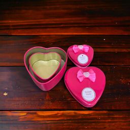 Heart Wishes Printed Metal Surprise Gift