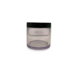 Premium Round Pet Shan Jar 100ml With Black Lid