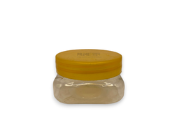 Square Pet Jar with Silver Cap 50g