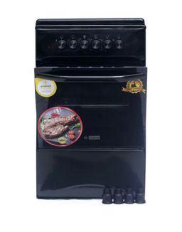 GLC5031E-B 3 Gas + 1 Electric Plate Gas Cooker & Oven 50*50Cm - Black