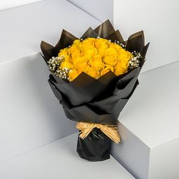 Yellow rose bouquet / باقة ورد صفراء
