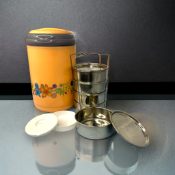 Cosmos - 5 Insulted Tiffin With S.S Container