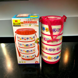 Dhamaal Insulated Tiffin Box 4 Cont.