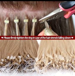 PRELOOPED ITIP HUMAN HAIR EXTENSIONS 