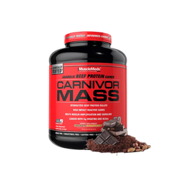 Carnivor Mass chocolate fudge 6lbs MUSCLEMEDS 
