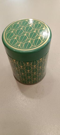 Metal Container -75x75x100/Green