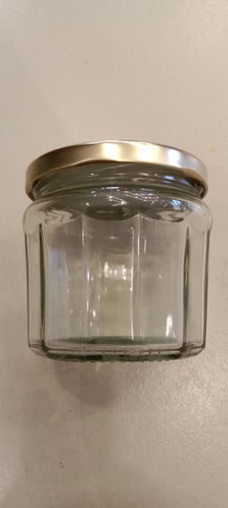 STD 12 Sided Polygon Glass Jar 82 mm Lug Neck 300 ml
