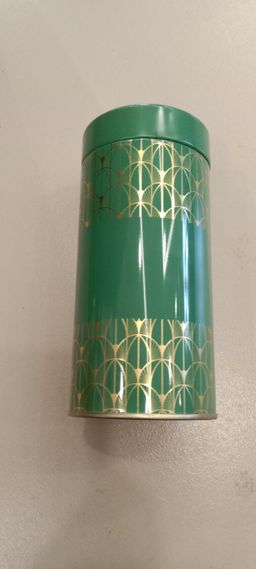 Metal Container -75x75x160/Green
