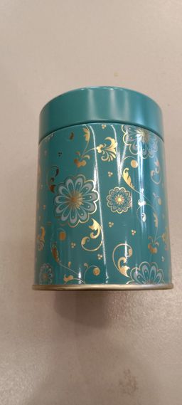 Metal Container -75x75x100/Blue