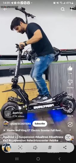 Kaabo Wolf King GT Electric Scooter Full Revi..