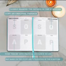 Bible Study Journal Faux Leather