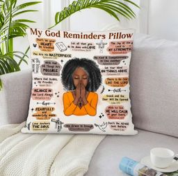 Inspirational Scripture pillow case 