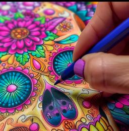 Psalms in Color Adult Coloring Book