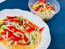 명절 숙주냉채 Bean sprouts salad with mustard sauce