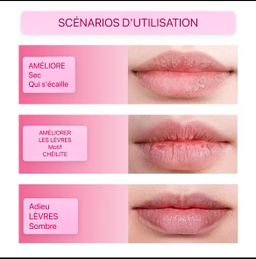 Gommage à lèvres fraise 